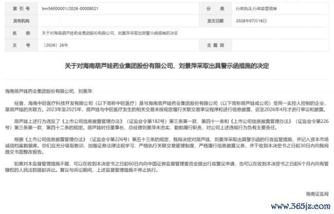 涉“财务造假”罚单刚落又遭上交所问询，ST葫芦娃回复看似合理尚存疑点