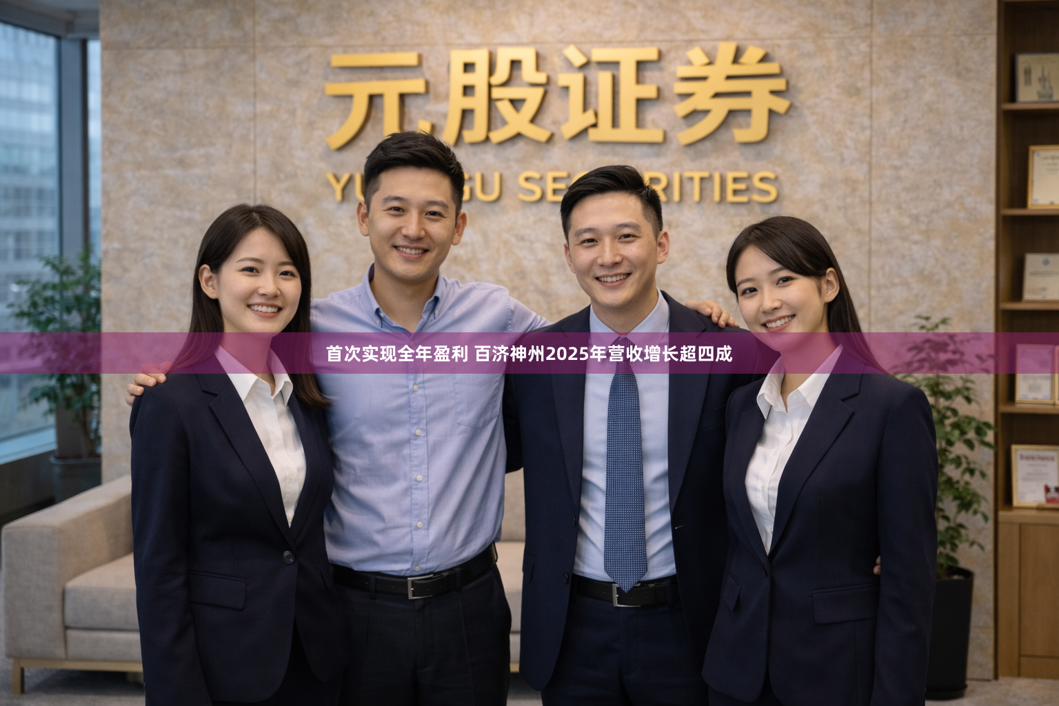 首次实现全年盈利 百济神州2025年营收增长超四成