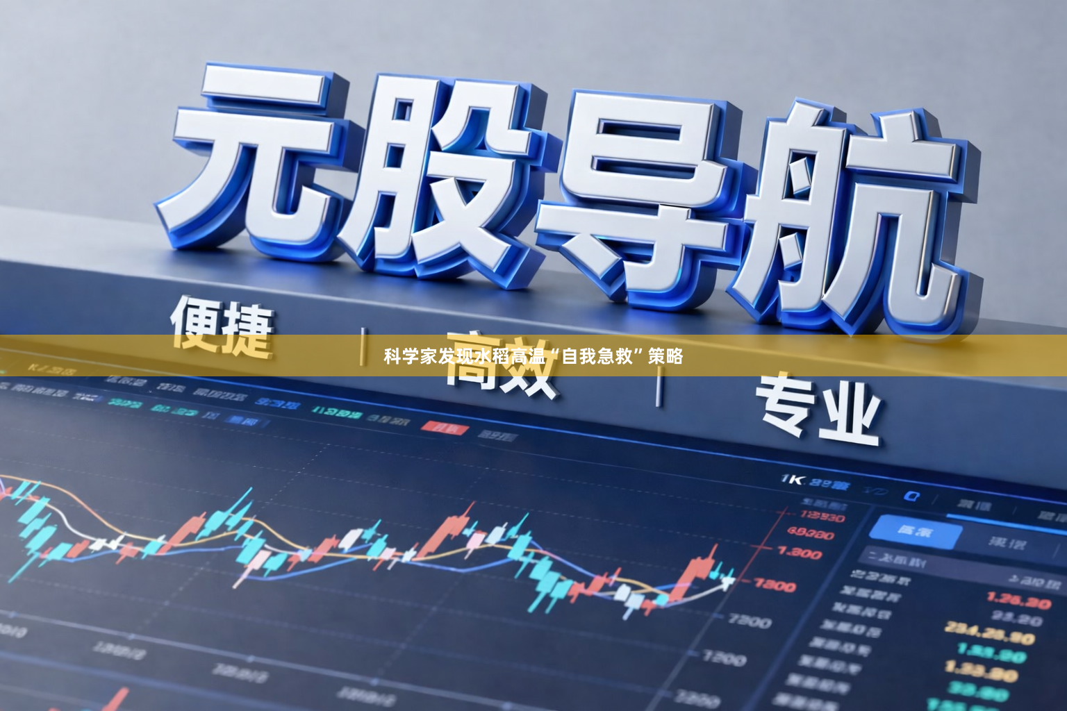 科学家发现水稻高温“自我急救”策略