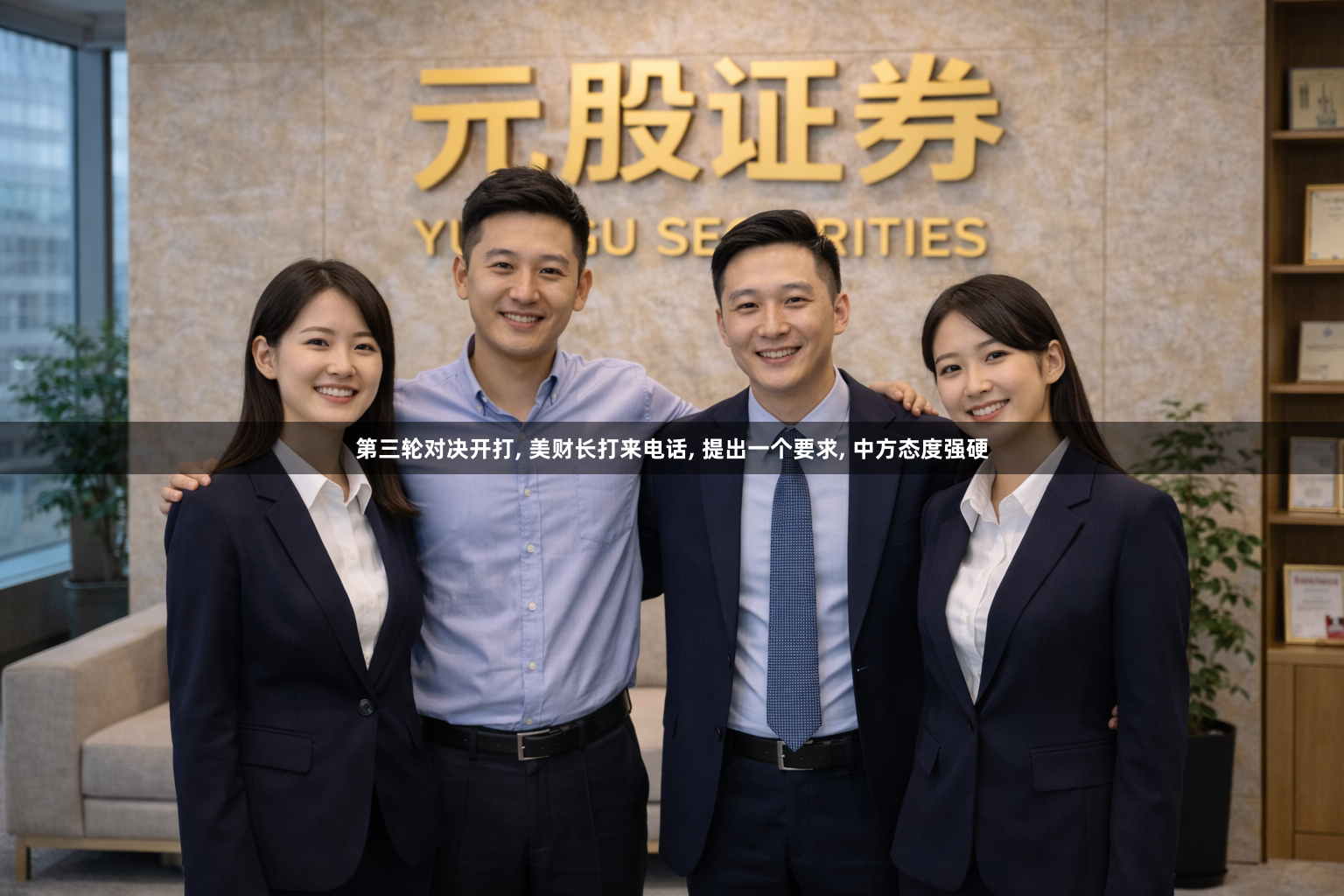 第三轮对决开打, 美财长打来电话, 提出一个要求, 中方态度强硬
