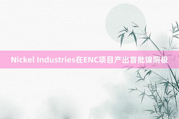 Nickel Industries在ENC项目产出首批镍阴极