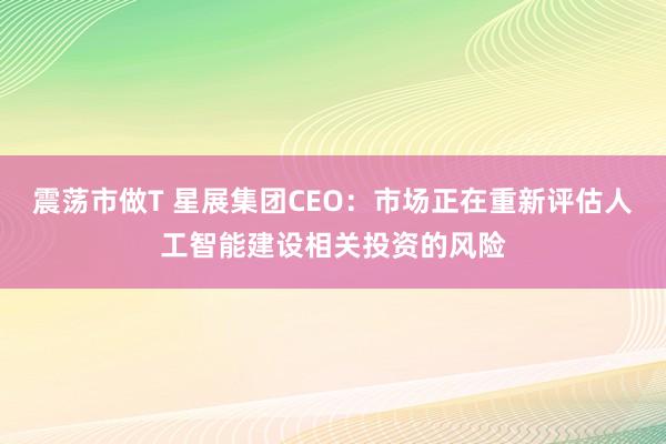 震荡市做T 星展集团CEO：市场正在重新评估人工智能建设相关投资的风险